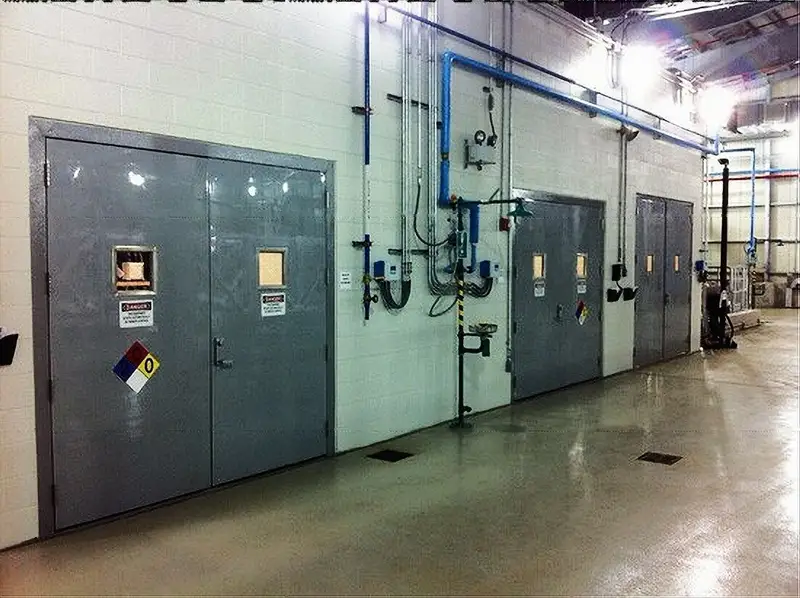 Corrosion resistant doors