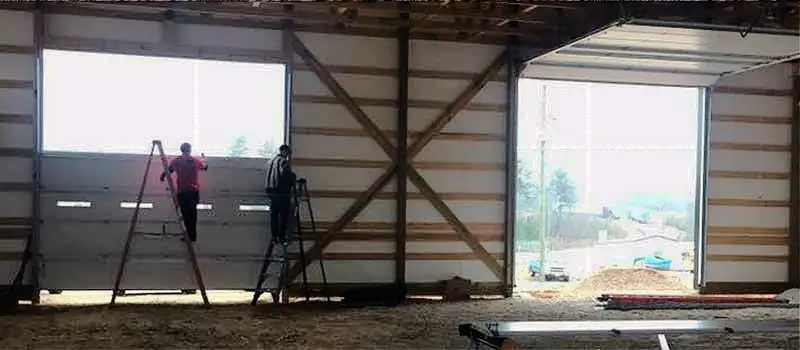 Insulated garage doors